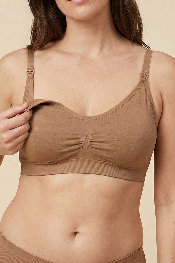 Youmita Seamless Nursing Bra - Nude