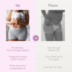 Frida Boyshort Disposable Postpartum Underwear (8 Pack)