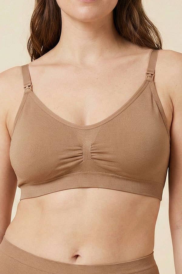 Youmita Seamless Nursing Bra - Nude